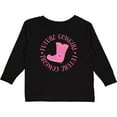 thumbnail image 3 of Inktastic Future Cowgirl Girls Girls Long Sleeve Toddler T-Shirt, 3 of 5
