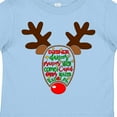 thumbnail image 4 of Inktastic Christmas Reindeer Face with Names and Red Nose Boys or Girls Toddler T-Shirt, 4 of 5