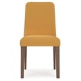 thumbnail image 3 of Signature Design by Ashley Lyncott Dining Room Upholstered Side Chair with Foam Cushion, Set of 2, Yellow, 3 of 8