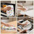 thumbnail image 5 of 2 Pcs Pioneer Flower Floral Print Pattern Kitchen Towels, Funny Microfiber Dish Towel Set, 18" X 26" Tea Towels, 5 of 6