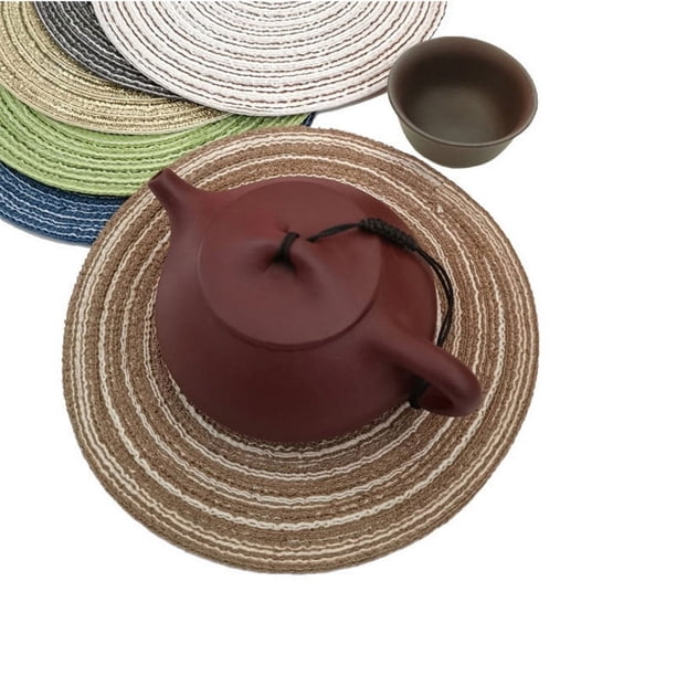 Xihbxyly Palets de Liquidación En Venta Manteles Individuales de Vinilo Tejidos Lavables para Mesa de Comedor, Manteles Individuales de Plástico Fáciles de Limpiar, Juego de Mesa de Comedor