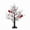 Number of Pcs:1pc, variant on 21inch Vintage Glowing Tree with Cardinals Trees Little Red Bird Trees Light Christmas Tree with Berries for Tabletop