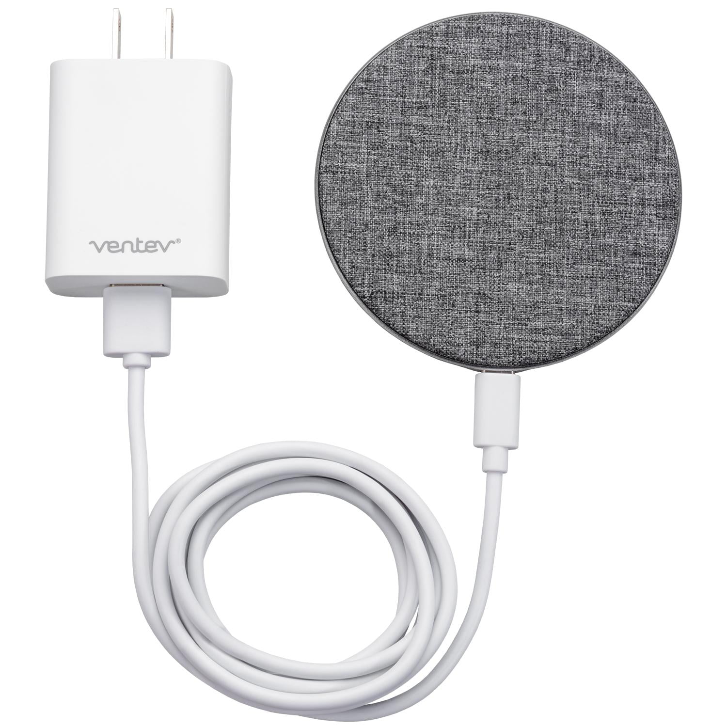 Ventev Fast Charging Wireless Chargepad Qi 10W Grey Wireless Charging