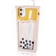 thumbnail image 5 of Funda para iPhone Diseño de cartón de silicona Linda cubierta de moda Divertida piel Kawaii Accesorios protectores Carcasa a prueba de golpes Estuches para niños Mujeres Quicksand Tea, 5 of 5