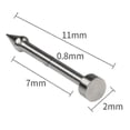 thumbnail image 2 of Professional Ear Nose Navel Body Piercing Gun Studs Tool, 2 of 2