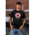 thumbnail image 5 of Matching Foodie Set Coffee Donut Men's Graphic T Shirt Tees Brisco Brands M, 5 of 6