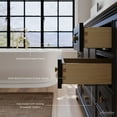 thumbnail image 6 of Ancerre Designs Audrey 48" Wood Bathroom Vanity Set in Black Onyx, 6 of 16