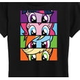 thumbnail image 3 of My Little Pony -  Stacked Faces - Women's Short Sleeve Graphic T-Shirt, 3 of 5