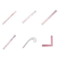 thumbnail image 4 of Multifunction Patchworks Ruler Straight French Curve Sewing Rulers Measure Tailor Ruler Double Side Bend Measuring Tools Fabric Type 2, 4 of 9