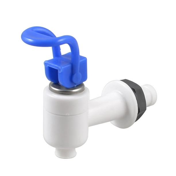 Accueil distributeur eau du robinet poussoir 3/8PT Bleu Blanc 