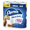 thumbnail image 3 of Charmin Ultra Soft Toilet Paper, 12 Mega Rolls, 2-Ply Bath Tissue, 3 of 19