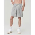 thumbnail image 3 of SUNSIOM Men Loose Joggers Shorts Casual Solid Color Ripped Drawstring Cargo Shorts with Pockets for Summer Streetwear, 3 of 6
