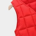 thumbnail image 5 of MuZeFu Girl Clothes Clearance under $10 And Winter Baby Boys Girls Baby Button Cardigan Vest Down Cotton Vest Inside And Outside Wear, 5 of 5
