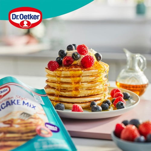 Dr. Oetker Pancake Mix American Style 170g, British Import (Pack of 2)
