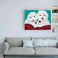 thumbnail image 3 of Trademark Fine Art 'Tootsie Pup And Sqeakers' Canvas Art by Pat Saunders-White, 3 of 3