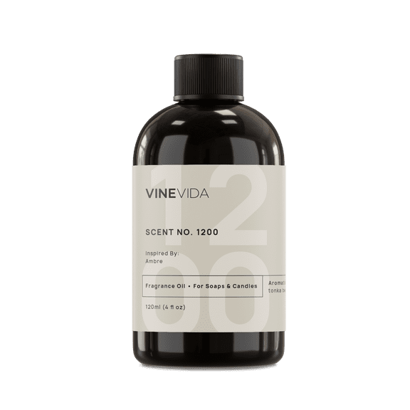 VINEVIDA Scent NO. 1200, Inspired By: Ambre Fragrance Oil, 4 Fl Oz