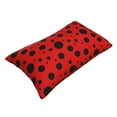 thumbnail image 3 of Kll Ladybug Pattern Pillow Covers Envelope Closure,Super Soft And Cozy Fuzzy Fleece Pillow Case Cover 20"X30", 3 of 8