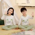thumbnail image 1 of Pijamas térmicos de algodón para niños y niñas, ropa de dormir de Navidad para invierno, 4, 6, 8, 10, 12 y 14 años, 1 of 4