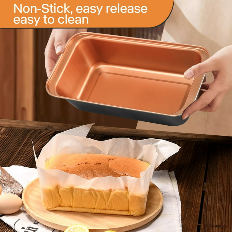 VINAUO Nonstick Baking Tray Set, Oven-Safe 6-Piece Steel Bakeware