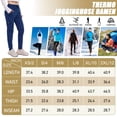 thumbnail image 2 of FEN AI Fleece Lined Pants Women Joggers Thermal Winter Sweatpants Running Hiking Pants with 5 Zipper Pockets, 2 of 7
