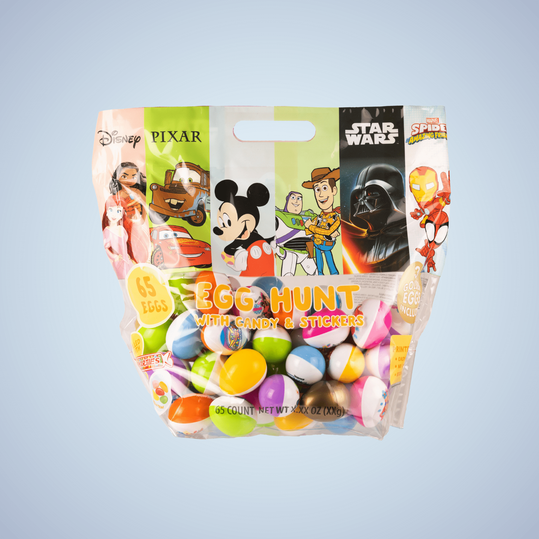 Disney ultimate mix 65ct egg bag with candy