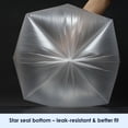 thumbnail image 5 of HygiCare 13 Gallon Trash Bags, 1000 Count Mega Value Pack, Clear Tall Kitchen Garbage Bags, Unscented, Leakproof & Extra Strong, Multipurpose, 5 of 8