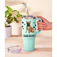 thumbnail image 5 of French Bulldog Gift for Dog Owner,40oz French Bulldog Tumbler with Handle Insulated Reusable Stainless Steel Travel Water Bottle (Color 3), 5 of 6