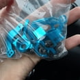 thumbnail image 4 of 4 set for 1/10 94123 94111 102010 102011 102012 02013 02014 Bearing Aluminum Alloy Steering Hub Mount Set,Blue, 4 of 5