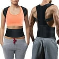 thumbnail image 4 of Posture Corrector Brace Back Posture Corrector Support Adjustable for Men Women Support Magnetic Back Shoulder Brace Adjustable Belt, 4 of 7