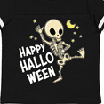thumbnail image 4 of Inktastic Happy Halloween with Dancing Skeleton Boys or Girls Toddler T-Shirt, 4 of 5