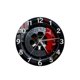 thumbnail image 2 of Reloj de pared 2D, reloj decorativo con números grandes, diseño artístico y vintage. 30 cm de diámetro, 2 of 8