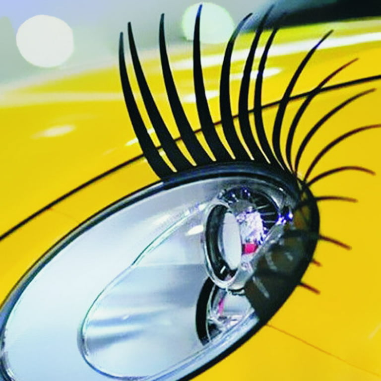 Auto Scheinwerfer wimper Aufkleber Eyelashes Car Sticker 3D Auto