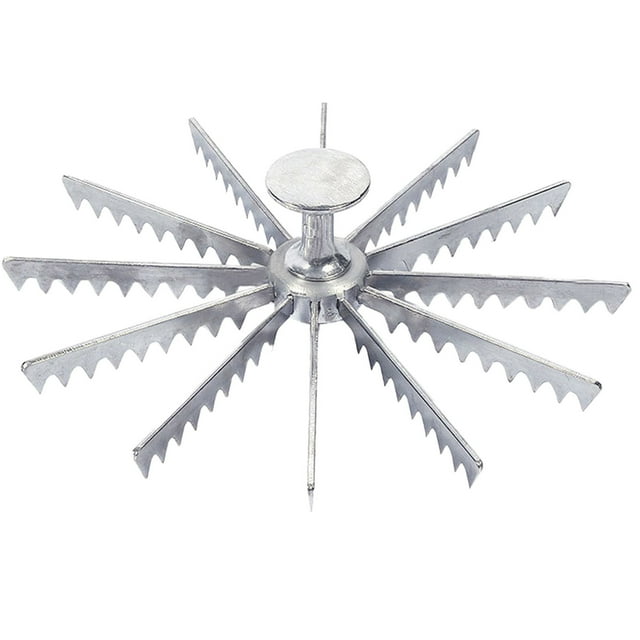 Leojiow Pie Marker Whole Pie Cutter Pie Cutter 6 Slice/8 Slice/10 Slice Pie And Cake Marker Aluminum Alloy And Portion Divider Pie Pan Divider Insert Pie Separator Cutter Baking Tools Utility