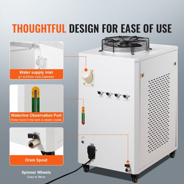 VEVOR CW-3000 / CW-5000 / CW-5200 Refroidisseur Eau Industriel CE VEVOR CW-3000 / CW-5000 / CW-5200 Refroidisseur Eau Industriel CE