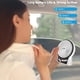 thumbnail image 3 of efluky Mini ventilador de escritorio de 3 velocidades, funciona con pilas recargables con luz LED, ventilador USB portátil silencioso para el hogar, oficina, viajes, camping, exterior, interior, 4,9 p, 3 of 5