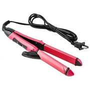 2 in 1 Hair Straightener Curling Iron Multifunctional Hair Curler Ceramic Straight and Curl Hair Care Styling Tools