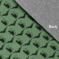 thumbnail image 3 of Simply Daisy Cats and Bats Sage Halloween Chenille Area Rug, 2' x 3', 3 of 5