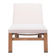 thumbnail image 3 of Cozumel Lounge Chair Beige & Natural Lounge Chair, Modern Style, Removable and washable cushion cover, Aluminum, Outdoor Living, 3 of 5