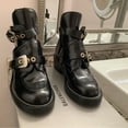 thumbnail image 1 of BALENCIAGA CENTURE Black leather 37 size ankle boots, 1 of 5