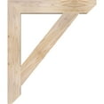 thumbnail image 3 of Ekena Millwork 3 1/2"W x 24"D x 28"H Traditional Slat Smooth Bracket, Douglas Fir, 3 of 4