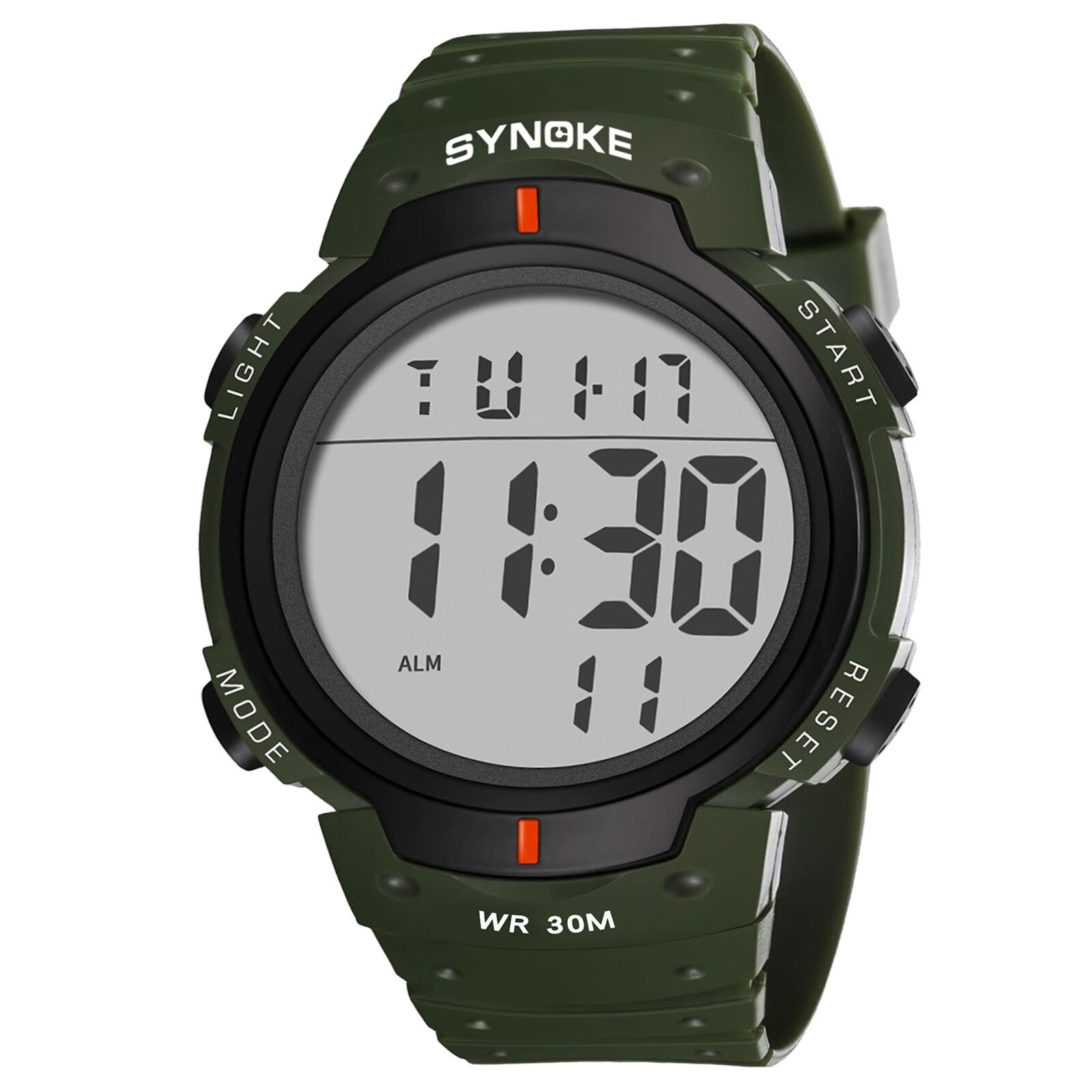 Men's Sports Digital Watch 30m Waterproof Sports Watch With Alarm