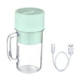 thumbnail image 2 of Effortless Ice Crushing, USB Rechargeable, Waterproof, Unique Cup Handle Design, Portable Blender for Juice Smoothie Milkshake, 2 of 6
