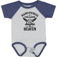 thumbnail image 3 of Inktastic Handpicked for Earth by My Auntie in Heaven with Angel Wings Boys or Girls Baby Bodysuit, 3 of 5