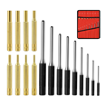 thumbnail image 1 of Roll Pin Punch Set, Punch Removing Repair Tools, Including Brass Pin Punches, Steel Pin Punches with Storage Pouch, 1 of 7