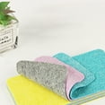 thumbnail image 1 of Hbdhejl Creative Rainbow Tear Off Rag 12 Layer Kitchen Dishwashing Pot Dish Towel Scouring Pad Cleaning Lazy Rag, 1 of 5