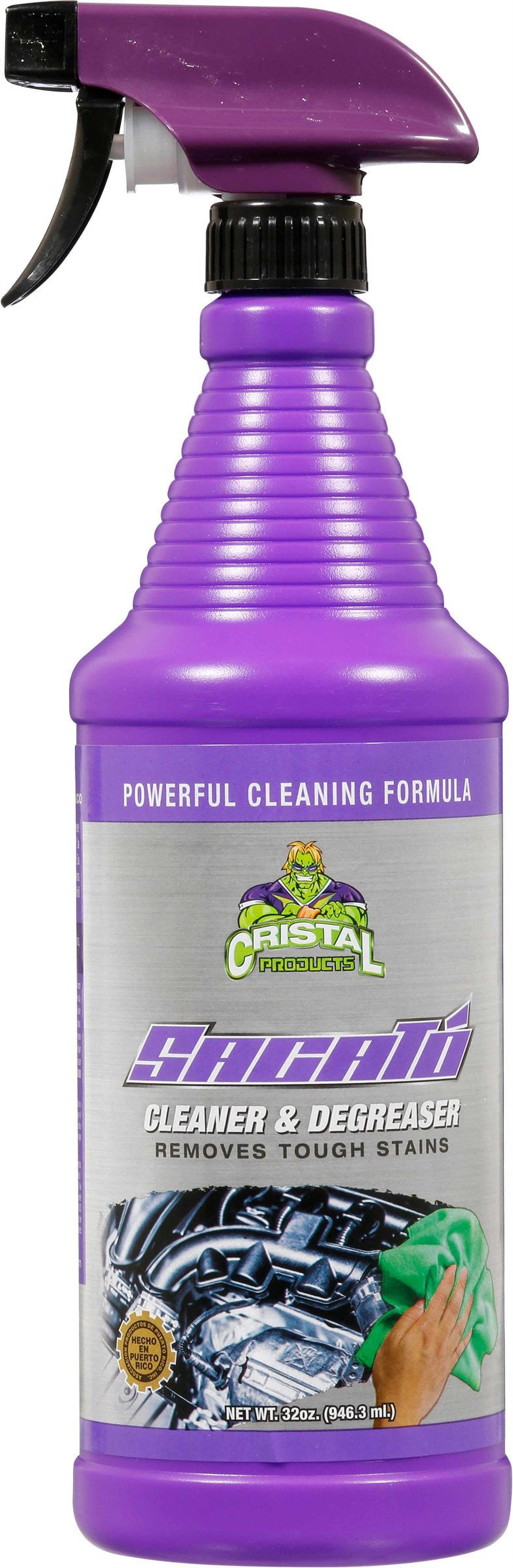 Cristal Products Sacato Cleaner & Degreasers 128oz CRI-131-G - The Home  Depot