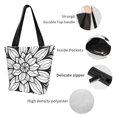 thumbnail image 6 of Fotbe Mandala Floral Line Art Pattern Beach Tote,Shoulder Handbag,Spacious Tote Bag,Lightweight Travel Bag,Versatile Shopping Bag, 6 of 9