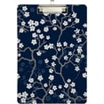 thumbnail image 2 of FMSHPON Cherry Blossoms Clipboard Hardboard Wood Nursing Clip Board and Pull for Standard A4 Letter 13x9 inches, 2 of 7