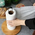thumbnail image 5 of jQMUHLC Wooden Paper Towel Holder Countertop Kitchen Towel Holder Free Standing with Non-Slip Base,Minimalist Modern Style for Bathroom,Kitchen, Living Room,Office, 5 of 7