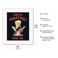 thumbnail image 2 of Padova Italian Pilsen Beer (Birra Itala Pilsen) - Vintage Advertising Poster by Leonetto Cappiello c.1920 - Fine Art Rolled Canvas Print 11in x 14in, 2 of 4